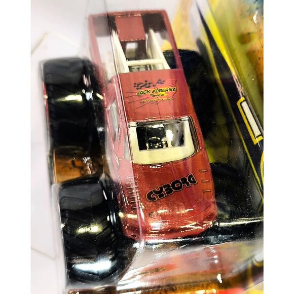 Hot Wheels Monster Jam Flag Series CYBORG #57/75, New, See Pics/Descr. - Picture 3 of 5